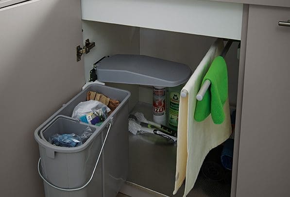 german kitchens cardiff - utility rooms - under sink bin
